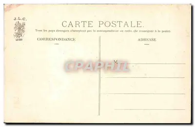 Paryż — Jardin du Trocadéro — J. L. C. — Rewers