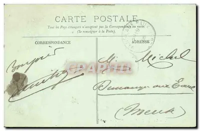 Parigi — La Rue Soufflot e il Panthéon — LL. — n° 165 — Verso