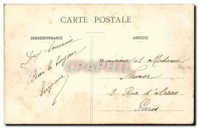 Paryż — Seina i Tuilerie — 15. — Wydawca nie widoczny — Rewers