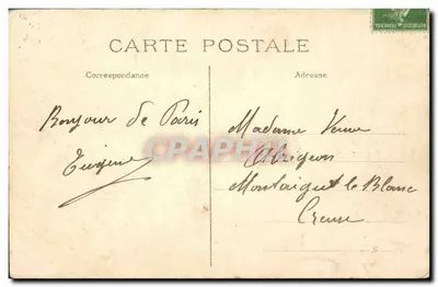 Paryż — Pałac Trocadéro i Most Ieny — G.M. n°1601 — Rewers