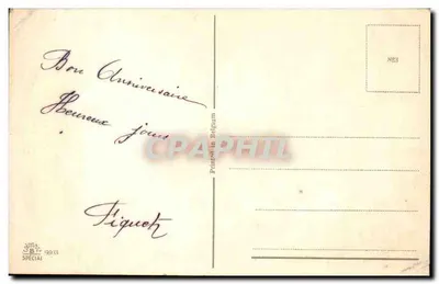 Róże — Urodziny — ANNA SPÉCIAL, n° 823 — Rewers