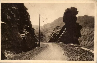 Gorges de Daluis (A.M.) — Entrada das Gorges, a Guardiã — Éditions d'Art YVON, Paris