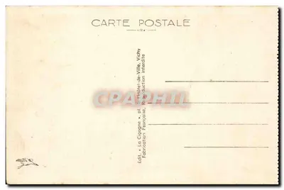 Vichy — Het Casino gezien vanaf de centrale avenida van het Park — La Cigogne, n°308 — Achterkant