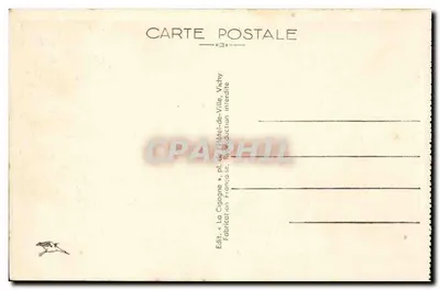 Vichy — Kasyno widziane z boku — La Cigogne, n° 314 — Rewers