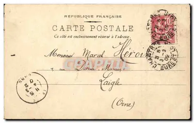 Paris — Palácio da Justiça e Tribunal de Comércio — editor desconhecido, n° 11 — Verso
