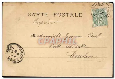 Pensjonat Fidèles Compagnes de Jésus — Front główna — J. DAVID, fot. Levallois-Paris — Rewers