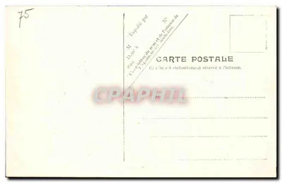 París — Puerta Saint-Martin y la Renacimiento — V.P. París. N.º 20 — Reverso
