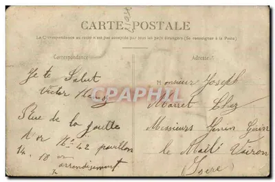 Paris-Montmartre (18th) — The Funicular and the Sacred Heart — F.V. 404 — Back