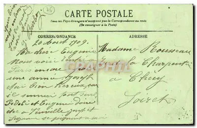 París (XVIIIe) — El Funicular del Sacré-Cœur — LL. — N° 219 — Reverso