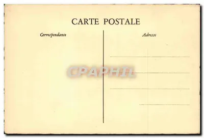 Montmartre — La Rue Cortot — Verlag nicht sichtbar — Rückseite