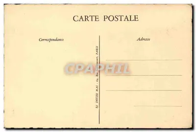 Paryż - Invalides — rysunek artystyczny — Wyd. Douze Mai, Paryż — Rewers
