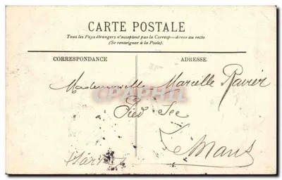 París — La Plaza de la Ópera y la Estación de Metro — LL. n° 780 — Reverso