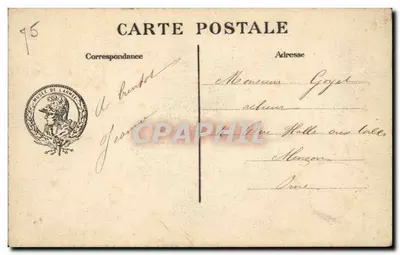 Les Invalides — Sarcophag Napoléona I — wydawca A.S. Lichtig — Rewers