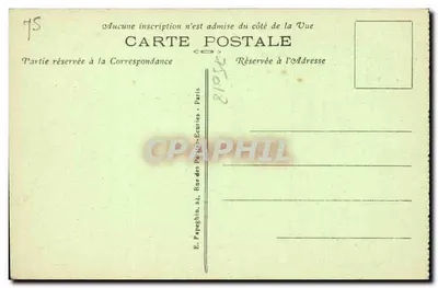 Basilica del Sacro Cuore di Montmartre — Funicolare — Editore E. Perpèghin, n° 459 — Verso