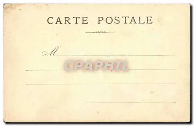 Paryż Stara pocztówka kaplica ulicy Jean Goujon — Rewers
