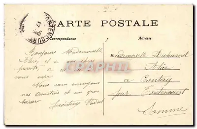 Paris – O Hôtel de Ville — C.M. — editor C.M. — Verso
