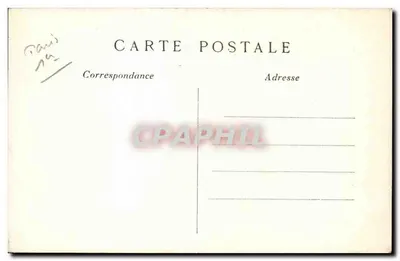 Paryż (1er arrt) — Plac Louvre — C. M. n° 252 — Rewers