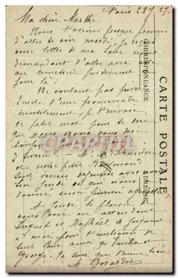 Basílica do Sagrado Coração de Montmartre — a Cripta — N° 15 — Déambulatório — Verso