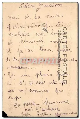 Mała dziewczynka — portret — Raphael Toc a fili, seria 112 — Rewers