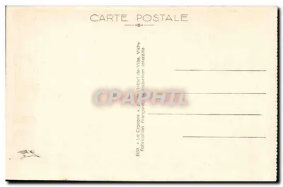 O Palácio das Fontes — Vichy — La Cigogne, editor 362 bis — Verso