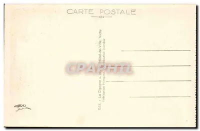 Vichy — Chalet do Imperador — La Cigogne, n°402 — Verso