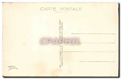 Vichy — Canal e embarcadouro do Golf — La Cigogne 425 — Verso