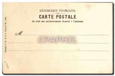 Mała dziewczynka w kwiecistej sukience — Reudlinger Paris — n° 1405 — Rewers