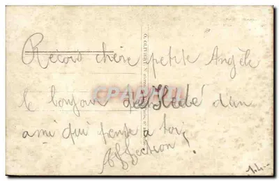 Liefde en gevoeligheid — De echte vrouw is liefdevol en gevoelig — onbekende uitgever, n° 924 — Achterkant