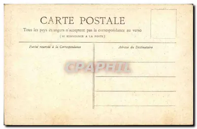 Belvédère das Buttes-Chaumont — Paris — Coleção Petit Journal — Verso