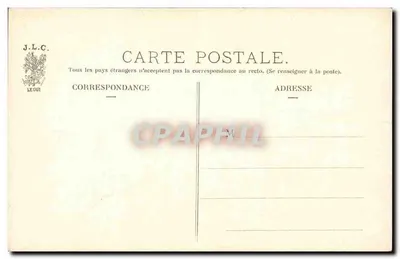 Chimère de Notre-Dame — Paryż — J. L. C. — Rewers