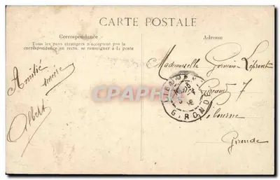 PARYŻ — Most Arcole i Pałac Miejski — Wydawca Picode, nr 4162 — Rewers