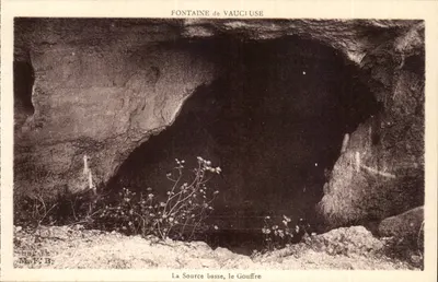 Fontaine de Vauciuse — A Fonte Baixa, o Abismo — M. F. B. / Libéale