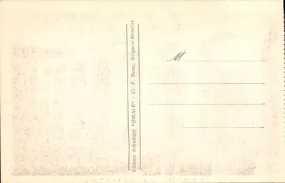 Dom i ogród Piekarskiego — przy Sorgie — IDEAL M. F. B. — Rewers
