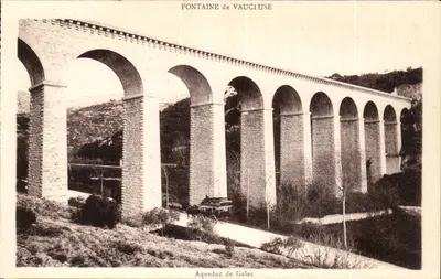 Aqueduto de Galas — Fonte de Vauciuse — Edição Artística Monclar