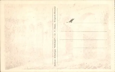 Aqueduto de Galas — Fonte de Vauciuse — Edição Artística Monclar — Verso