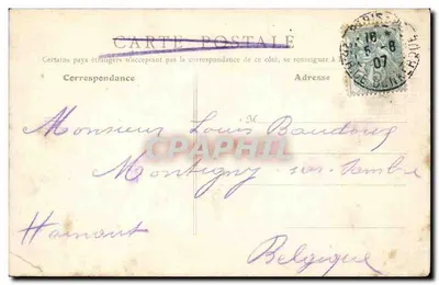 París - Iglesia de la Madeleine — B.F., París, n° 509 — Reverso
