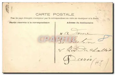 Parigi — L'Arco di Trionfo — G. F. — Verso