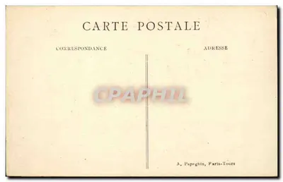Paris — Das Opernhaus und die U-Bahn-Station — A. P. — Rückseite