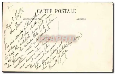 Paryż — Fontanna Świętego Michała — LL — Rewers