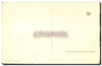 Vedeggio — krajobraz górski — Imprimerie Suisse, n° 821 — Rewers