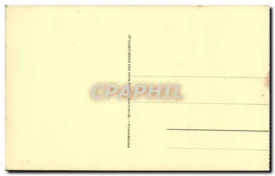 Lourdes Bilhete postal antigo O calvaire (13a estação) Jesus entregue à sua mãe — Verso