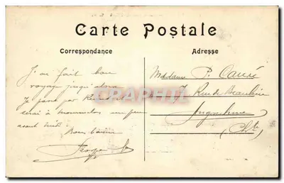 PARIS — De Station van het Oosten — C.M. n°546 — Achterkant