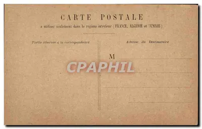 PARIS - Gare de l'Est — Blick auf die Fassade und den Platz — Verleger unbekannt — Rückseite