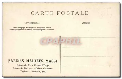 Paris — Nova Estação de Orleães — Maggi — Verso