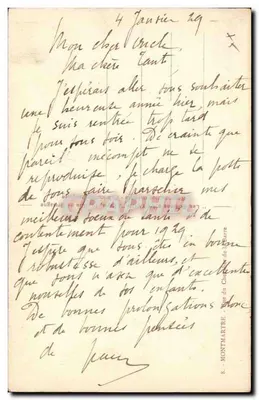Montmartre — Ansicht der Basilika des Heiligen Herzens — Yvon, n°8 — Rückseite