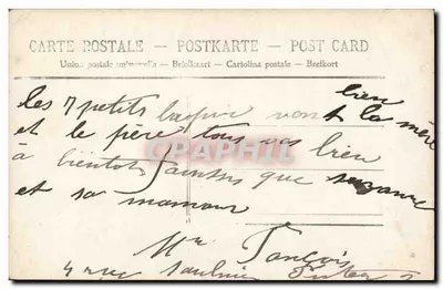Menina sorridente com flores — Amizades — editor CPX, n° 493 — Verso