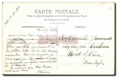 Charmes d'Anjou — Man in elegante kostuum — Parijs, n° 3418 — Achterkant