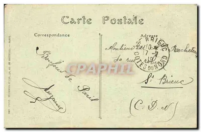 PARIS — Avenue du Bois-de-Boulogne i Arc de Triomphe — IMP. PHOT. DE BRETEUIL, nr 547 — Rewers