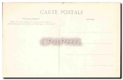 Hotel dos Invalidos — Paris — editor não identificado, n° de série 4064 — Verso