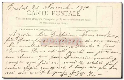 Paryż — Wieża Świętego Jakuba — Kolekcja Petit Journal — Rewers